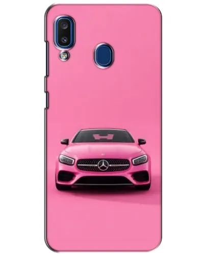 Чехол для Samsung Galaxy a20 2019 (A205F) с картинкой «Розовый Mercedes AMG» Чехол для Samsung Galaxy a20 2019 (A205F) с картинкой «Розовый Mercedes AMG»