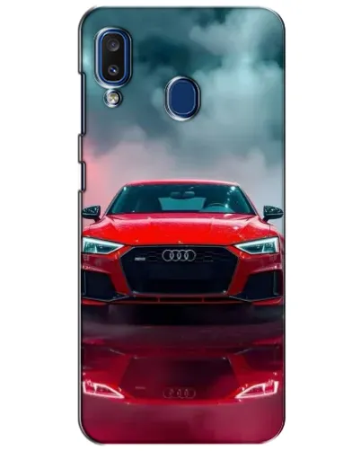 Чехол для Samsung Galaxy a20 2019 (A205F) с картинкой «Audi RS — красный стиль» Чехол для Samsung Galaxy a20 2019 (A205F) с картинкой «Audi RS — красный стиль»