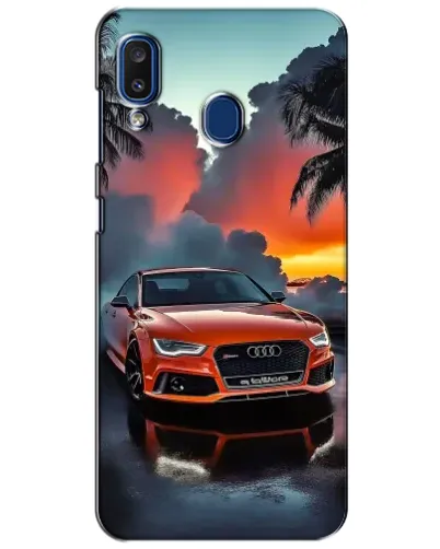 Чехол для Samsung Galaxy a20 2019 (A205F) с картинкой «Audi — закат» Чехол для Samsung Galaxy a20 2019 (A205F) с картинкой «Audi — закат»