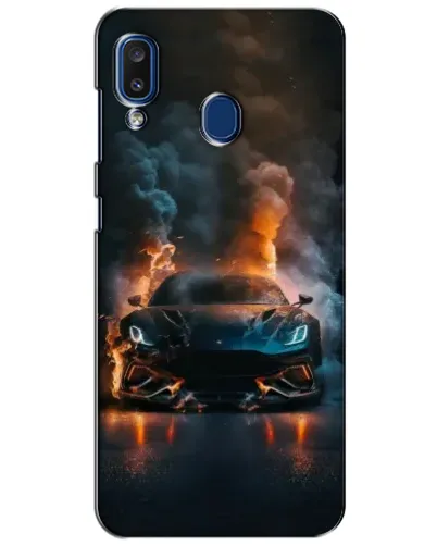 Чехол для Samsung Galaxy a20 2019 (A205F) с картинкой «Lamborghini дымная эстетика» Чехол для Samsung Galaxy a20 2019 (A205F) с картинкой «Lamborghini дымная эстетика»