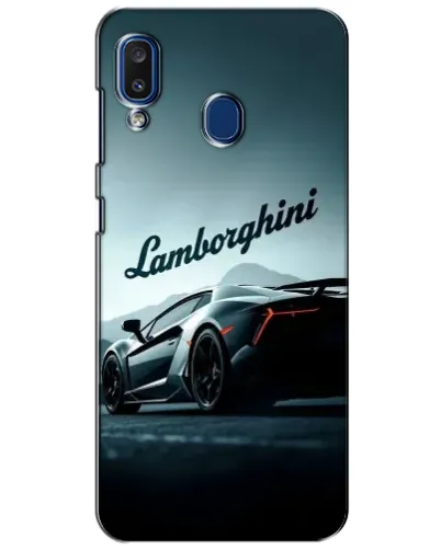 Чехол для Samsung Galaxy a20 2019 (A205F) с картинкой «Классическая надпись Lamborghini» Чехол для Samsung Galaxy a20 2019 (A205F) с картинкой «Классическая надпись Lamborghini»