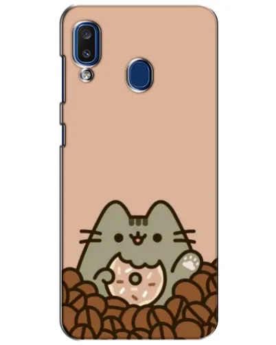 Чехол для Samsung Galaxy a20 2019 (A205F) с картинкой «Кофейный Пушин» Чехол для Samsung Galaxy a20 2019 (A205F) с картинкой «Кофейный Пушин»