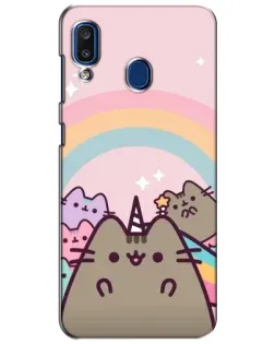 Чехол для Samsung Galaxy a20 2019 (A205F) с картинкой «Единорог Pusheen»