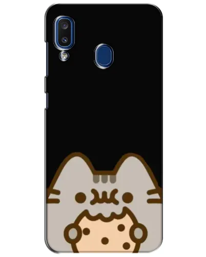 Чехол для Samsung Galaxy a20 2019 (A205F) с картинкой «Пушин на черном» Чехол для Samsung Galaxy a20 2019 (A205F) с картинкой «Пушин на черном»