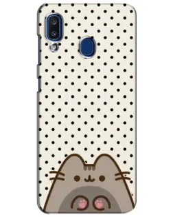 Чехол для Samsung Galaxy a20 2019 (A205F) с картинкой «Пушин в горошек» Чехол для Samsung Galaxy a20 2019 (A205F) с картинкой «Пушин в горошек»
