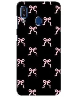 Чехол для Samsung Galaxy a20 2019 (A205F) с картинкой «Бант-цветок»