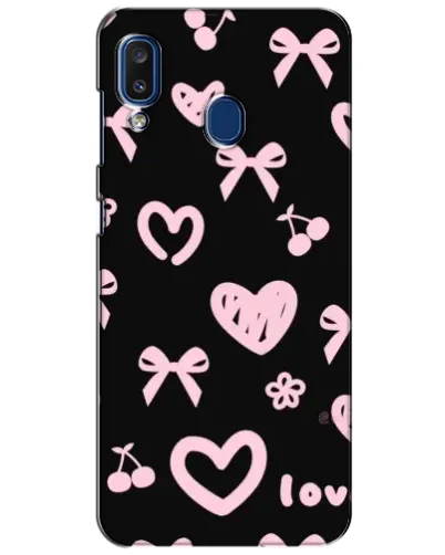 Чехол для Samsung Galaxy a20 2019 (A205F) с картинкой «Сатиновый бант» Чехол для Samsung Galaxy a20 2019 (A205F) с картинкой «Сатиновый бант»