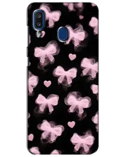 Чехол для Samsung Galaxy a20 2019 (A205F) с картинкой «Геометрия банта»