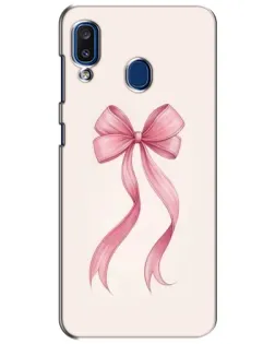 Чехол для Samsung Galaxy a20 2019 (A205F) с картинкой «Розовый бант»