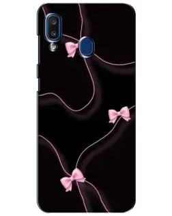 Чехол для Samsung Galaxy a20 2019 (A205F) с картинкой «Розовые ленты»