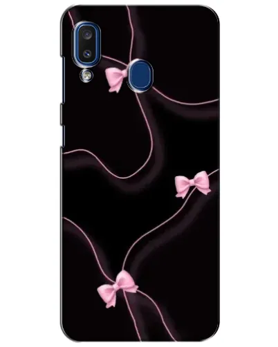 Чехол для Samsung Galaxy a20 2019 (A205F) с картинкой «Розовые ленты» Чехол для Samsung Galaxy a20 2019 (A205F) с картинкой «Розовые ленты»