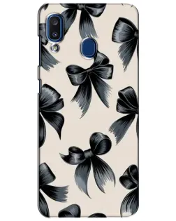 Чехол для Samsung Galaxy a20 2019 (A205F) с картинкой «Банты Coquette»