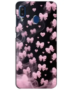 Чехол для Samsung Galaxy a20 2019 (A205F) с картинкой «Неоновое кружево»