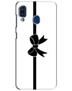 Чехол для Samsung Galaxy a20 2019 (A205F) с картинкой «Вертикальный бант»
