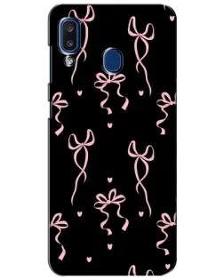 Чехол для Samsung Galaxy a20 2019 (A205F) с картинкой «Тонкие ленты»