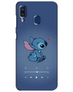 Чехол для Samsung Galaxy a20 2019 (A205F) с картинкой «Музыкальный Stitch» Чехол для Samsung Galaxy a20 2019 (A205F) с картинкой «Музыкальный Stitch»