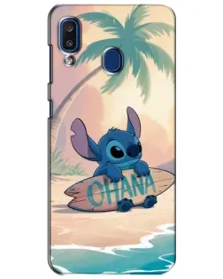Чехол для Samsung Galaxy a20 2019 (A205F) с картинкой «Стич на серфе» Чехол для Samsung Galaxy a20 2019 (A205F) с картинкой «Стич на серфе»
