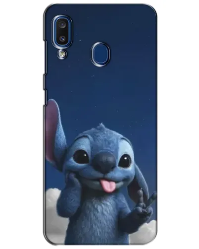 Чохол для Samsung Galaxy a20 2019 (A205F) з картинкою «Стіч у хмарах» Чохол для Samsung Galaxy a20 2019 (A205F) з картинкою «Стіч у хмарах»