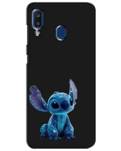 Чохол для Samsung Galaxy a20 2019 (A205F) з картинкою «Стіч на чорному» Чохол для Samsung Galaxy a20 2019 (A205F) з картинкою «Стіч на чорному»