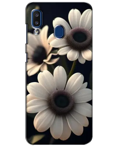 Чехол для Samsung Galaxy a20 2019 (A205F) с картинкой «Белые маргаритки макро» Чехол для Samsung Galaxy a20 2019 (A205F) с картинкой «Белые маргаритки макро»