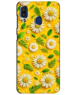 Чехол для Samsung Galaxy a20 2019 (A205F) с картинкой «Ромашковое солнце»