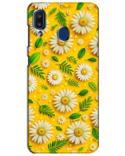 Чехол для Samsung Galaxy a20 2019 (A205F) с картинкой «Ромашковое солнце» Чехол для Samsung Galaxy a20 2019 (A205F) с картинкой «Ромашковое солнце»