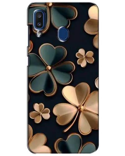Чехол для Samsung Galaxy a20 2019 (A205F) с картинкой «Клевер в золоте» Чехол для Samsung Galaxy a20 2019 (A205F) с картинкой «Клевер в золоте»