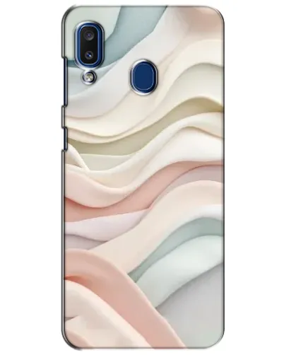 Чехол для Samsung Galaxy a20 2019 (A205F) с картинкой «Пастельные нежные волны» Чехол для Samsung Galaxy a20 2019 (A205F) с картинкой «Пастельные нежные волны»
