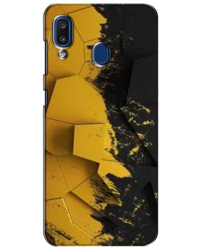 Чехол для Samsung Galaxy a20 2019 (A205F) с картинкой «Золотые осколки геометрии» Чехол для Samsung Galaxy a20 2019 (A205F) с картинкой «Золотые осколки геометрии»