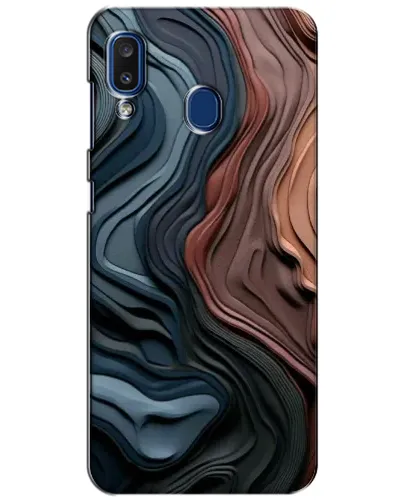 Чехол для Samsung Galaxy a20 2019 (A205F) с картинкой «Цветные волны каньона» Чехол для Samsung Galaxy a20 2019 (A205F) с картинкой «Цветные волны каньона»
