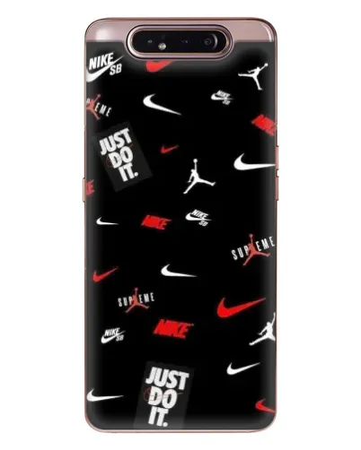 Чехол для Samsung Galaxy a80 2019 ( A805F ) с картинкой «Nike Mix Pattern»