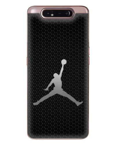 Чехол для Samsung Galaxy a80 2019 ( A805F ) с картинкой «Jordan Dark Carbon»