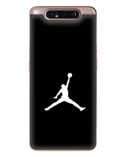 Чехол для Samsung Galaxy a80 2019 ( A805F ) с картинкой «Jordan Silhouette»