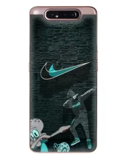 Чехол для Samsung Galaxy a80 2019 ( A805F ) с картинкой «Спортивный арт Nike»