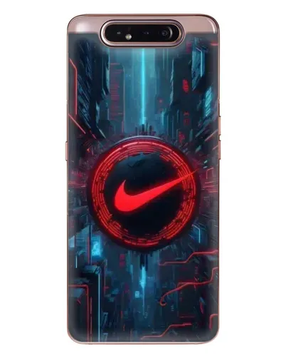 Чехол для Samsung Galaxy a80 2019 ( A805F ) с картинкой «Техногенный стиль Nike»