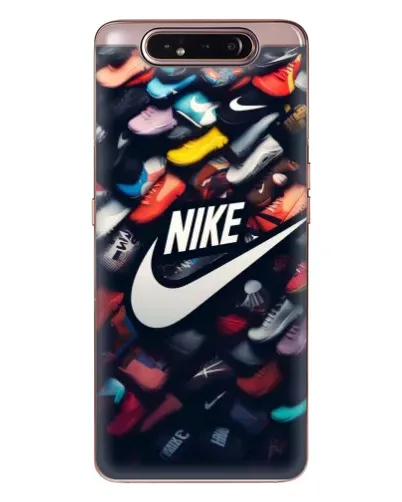 Чехол для Samsung Galaxy a80 2019 ( A805F ) с картинкой «Коллекция кроссовок Nike»