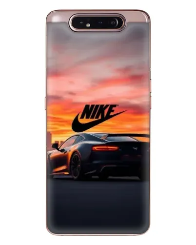 Чехол для Samsung Galaxy a80 2019 ( A805F ) с картинкой «Nike и суперкар»
