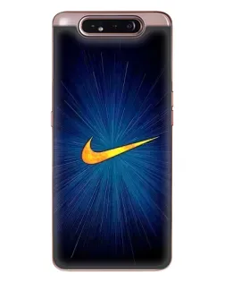 Чохол для Samsung Galaxy a80 2019 ( A805F ) з картинкою «Синій пульс Nike»