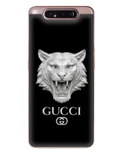 Чохол для Samsung Galaxy a80 2019 ( A805F ) з картинкою «Gucci — срібний лев»