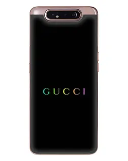 Чохол для Samsung Galaxy a80 2019 ( A805F ) з картинкою «Gucci — неоновий мінімалізм»