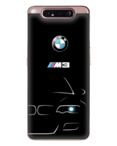 Чехол для Samsung Galaxy a80 2019 ( A805F ) с картинкой «Минималистичный принт BMW M3» Чехол для Samsung Galaxy a80 2019 ( A805F ) с картинкой «Минималистичный принт BMW M3»