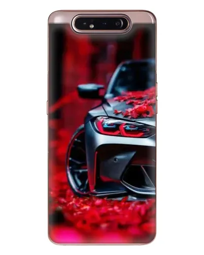 Чехол для Samsung Galaxy a80 2019 ( A805F ) с картинкой «Спортивная BMW и цветы» Чехол для Samsung Galaxy a80 2019 ( A805F ) с картинкой «Спортивная BMW и цветы»