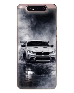 Чехол для Samsung Galaxy a80 2019 ( A805F ) с картинкой «BMW сквозь туман»