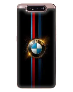 Чехол для Samsung Galaxy a80 2019 ( A805F ) с картинкой «BMW M-Power неон»