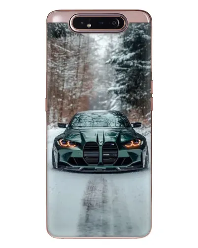 Чехол для Samsung Galaxy a80 2019 ( A805F ) с картинкой «BMW в зимнем лесу» Чехол для Samsung Galaxy a80 2019 ( A805F ) с картинкой «BMW в зимнем лесу»