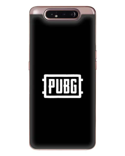 Чехол для Samsung Galaxy a80 2019 ( A805F ) с картинкой «Лого BMW — металлический блеск»