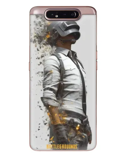 Чехол для Samsung Galaxy a80 2019 ( A805F ) с картинкой «PUBG — боец в пыли»