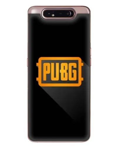 Чехол для Samsung Galaxy a80 2019 ( A805F ) с картинкой «PUBG — рамка лого»