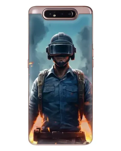 Чехол для Samsung Galaxy a80 2019 ( A805F ) с картинкой «PUBG — реалистичный герой»