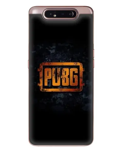 Чехол для Samsung Galaxy a80 2019 ( A805F ) с картинкой «PUBG — золотой логотип»